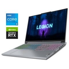 Ігровий ноутбук Lenovo Legion Slim 5 16IRH8 / 16" (2560x1600) IPS / Intel Core i5-13500H (12 (16) ядер по 3.5 - 4.7 GHz) / 16 GB DDR5 / 1000 GB SSD M.2 / nVidia GeForce RTX 4060, 8 GB GDDR6, 128-bit / WebCam / Win 11 Home