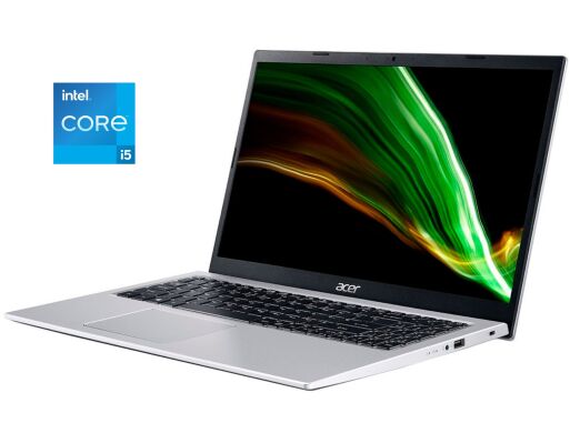 Ультрабук Acer Aspire 3 A315-58 / 15.6" (1920x1080) IPS / Intel Core i5-1135G7 (4 (8) ядра по 2.4 - 4.2 GHz) / 8 GB DDR4 / 512 GB SSD M.2 / Intel Iris Xe Graphics / WebCam / Win 11 Home