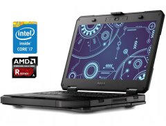 Защищенный ноутбук Dell Latitude Rugged 5414 / 14" (1920x1080) IPS / Intel Core i7-6600U (2 (4) ядра по 2.6 - 3.4 GHz) / 32 GB DDR4 / 256 GB SSD M.2 / AMD Radeon R7 M360, 2 GB DDR3, 64-bit / WebCam
