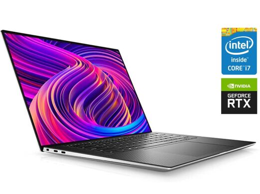 Игровой ноутбук Dell XPS 15 9510 / 15.6" (1920x1200) IPS / Intel Core i7-11800H (8 (16) ядер по 4.6 GHz) / 16 GB DDR4 / 512 GB SSD NVMe / nVidia GeForce RTX 3050, 4 GB GDDR6, 128-bit / WebCam Игровой ноутбук Dell XPS 15 9510 / 15.6" (1920x1200) IPS / Intel Core i7-11800H (8 (16) ядер по 4.6 GHz) / 16 GB DDR4 / 512 GB SSD NVMe / nVidia GeForce RTX 3050, 4 GB GDDR6, 128-bit / WebCam