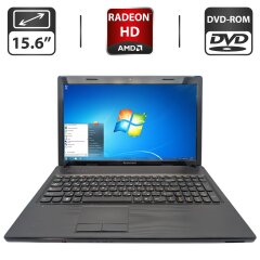 Ноутбук Lenovo G570 / 15.6" (1366x768) TN / Intel Core i3-2310M (2 (4) ядра по 2.1 GHz) / 8 GB DDR3 / 500 GB HDD / AMD Radeon HD 6370M, 1 GB GDDR3, 64-bit / WebCam / DVD-ROM