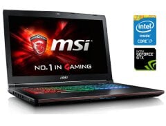 Ігровий ноутбук Б-клас MSI GE72 6QD Apache Pro / 17.3" (1920x1080) TN / Intel Core i7-6700HQ (4 (8) ядра по 2.6 - 3.5 GHz) / 16 GB DDR4 / 128 GB SSD M.2 + 1000 GB HDD / nVidia GeForce GTX 960M, 4 GB GDDR5, 128-bit / WebCam