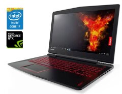 Игровой ноутбук Lenovo Legion Y520-15IKBN / 15.6" (1920x1080) IPS / Intel Core i7-7700HQ (4 (8) ядра по 2.8 - 3.8 GHz) / 16 GB DDR4 / 512 GB SSD / nVidia GeForce GTX 1050 Ti, 2 GB GDDR5, 128-bit / WebCam