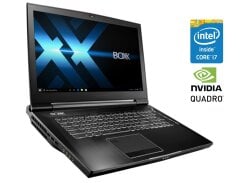 Мобильная рабочая станция Б-класс Boxx GoBoxx MXL 17A51 / 17.3" (1920x1080) TN / Intel Core i7-8700K (6 (12) ядер по 3.7 - 4.7 GHz) / 32 GB DDR4 / 480 GB SSD / nVidia Quadro P3200, 6 GB GDDR5, 192-bit / WebCam / Win 10 Pro