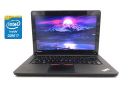 Ноутбук Б-класс Lenovo ThinkPad Edge S430 / 14" (1600x900) TN / Intel Core i7-3520M (2 (4) ядра по 2.9 - 3.6 GHz) / 8 GB DDR3 / 500 GB HDD / Intel HD Graphics 4000 / WebCam / DVD-ROM / Win 10 Pro