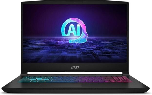 Ігровий ноутбук MSI Katana A15 AI / 15.6" (1920x1080) IPS / AMD Ryzen 9 8945HS (8 (16) ядер по 4.0 &ndash; 5.2 GHz) / 16 GB DDR5 / 1000 GB SSD M.2 / nVidia GeForce RTX 4070, 8 GB GDDR6, 128-bit / WebCam / Win 11