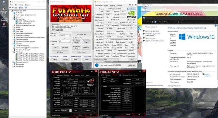 Ноутбук-трансформер Lenovo IdeaPad Flex 2-14 / 14" (1920x1080) IPS Touch / Intel Core i3-4010U (2 (4) ядра по 1.7 GHz) / 8 GB DDR3 / 128 GB SSD / nVidia GeForce 820M, 2 GB DDR3, 64-bit  / WebCam / Win 10 Home