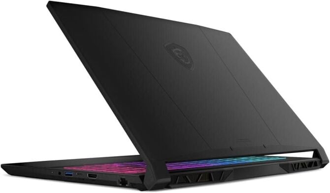 Ігровий ноутбук MSI Katana A15 AI / 15.6" (1920x1080) IPS / AMD Ryzen 9 8945HS (8 (16) ядер по 4.0 &ndash; 5.2 GHz) / 16 GB DDR5 / 1000 GB SSD M.2 / nVidia GeForce RTX 4070, 8 GB GDDR6, 128-bit / WebCam / Win 11
