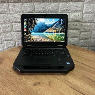 Захищений ноутбук Dell Latitude Rugged 5414 / 14" (1920x1080) IPS / Intel Core i7-6600U (2 (4) ядра по 2.6 - 3.4 GHz) / 32 GB DDR4 / 256 GB SSD M.2 / AMD Radeon R7 M360, 2 GB DDR3, 64-bit / WebCam