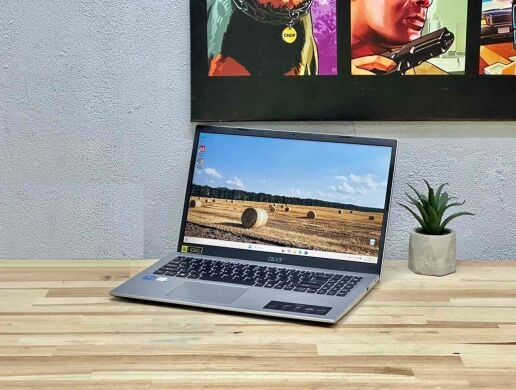 Ультрабук Acer Aspire 3 A315-58 / 15.6" (1920x1080) IPS / Intel Core i5-1135G7 (4 (8) ядра по 2.4 - 4.2 GHz) / 8 GB DDR4 / 512 GB SSD M.2 / Intel Iris Xe Graphics / WebCam / Win 11 Home