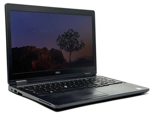 Ноутбук Б-класс Dell Latitude 5580 / 15.6" (1920x1080) IPS / Intel Core i5-7300U (2 (4) ядра по 2.6 - 3.5 GHz) / 8 GB DDR4 / 256 GB SSD / Intel HD Graphics 620 / WebCam / Win 10 Pro
