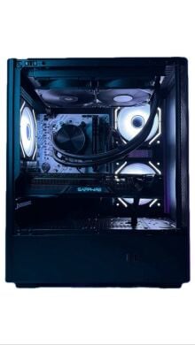 Игровой ПК ProLogix Lumi Tower / AMD Ryzen 7 5700X (8 (16) ядер по 3.4 - 4.6 GHz) / 32 GB DDR4 / 1000 GB SSD / AMD Radeon RX 6900 XT, 16 GB GDDR6, 256-bit / 850W