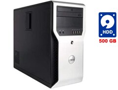 ПК Dell Precision T1500 Tower / Intel Core i3-540 (2 (4) ядра по 3.06 GHz) / 4 GB DDR3 / 500 GB HDD /  Intel HD Graphics / DVD-ROM 