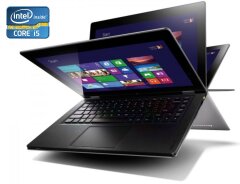 Ноутбук-трансформер Lenovo IdeaPad Yoga 13 / 13.3" (1600x900) IPS Touch / Intel Core i5-3337U (2 (4) ядра по 1.8 - 2.7 GHz) / 8 GB DDR3 / 128 GB SSD / Intel HD Graphics 4000 / WebCam / Win 10 Home