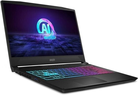 Ігровий ноутбук MSI Katana A15 AI / 15.6" (1920x1080) IPS / AMD Ryzen 9 8945HS (8 (16) ядер по 4.0 &ndash; 5.2 GHz) / 16 GB DDR5 / 1000 GB SSD M.2 / nVidia GeForce RTX 4070, 8 GB GDDR6, 128-bit / WebCam / Win 11