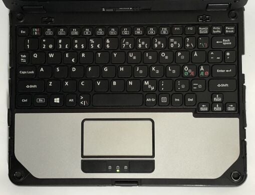 Защищенный нетбук-трансформер Б-класс Panasonic Toughbook CF-20 / 10.1" (1920x1200) IPS Touch / Intel Core M5-6Y57 (2 (4) ядра по 1.1 - 2.8 GHz) / 8 GB DDR3 / 256 GB SSD / Intel HD Graphics 615 / WebCam / Win 10 Pro / 2x АКБ