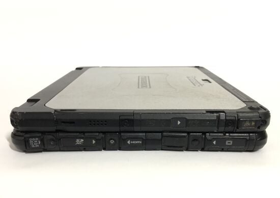 Защищенный нетбук-трансформер Б-класс Panasonic Toughbook CF-20 / 10.1" (1920x1200) IPS Touch / Intel Core M5-6Y57 (2 (4) ядра по 1.1 - 2.8 GHz) / 8 GB DDR3 / 256 GB SSD / Intel HD Graphics 615 / WebCam / Win 10 Pro / 2x АКБ