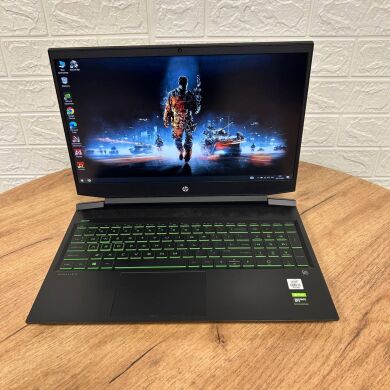 Игровой ноутбук HP Pavilion Gaming 16-a0032dx / 16.1" (1920x1080) IPS / Intel Core i5-10300H (4 (8) ядер по 2.5 - 4.5 GHz) / 8 GB DDR4 / 512 GB SSD / nVidia GeForce GTX 1660 Ti Max-Q, 6 GB GDDR6, 192-bit / WebCam
