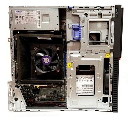 ПК Lenovo ThinkCentre M700 SFF / Intel Core i3-6100 (2 (4) ядра по 3.7 GHz) / 8 GB DDR4 / 256 GB SSD / nVidia Quadro P400, 2 GB GDDR5, 64-bit / Win 10 Home