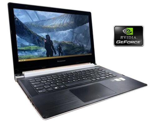 Ноутбук-трансформер Lenovo IdeaPad Flex 2-14 / 14" (1920x1080) IPS Touch / Intel Core i3-4010U (2 (4) ядра по 1.7 GHz) / 8 GB DDR3 / 128 GB SSD / nVidia GeForce 820M, 2 GB DDR3, 64-bit  / WebCam / Win 10 Home
