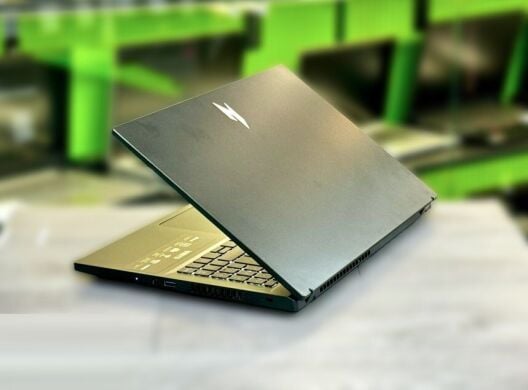 Ігровий ноутбук Acer Nitro V15 ANV15-41 / 15.6" (1920x1080) IPS / AMD Ryzen 5 7535HS (6 (12) ядер по 3.3&nbsp;- 4.55&nbsp;GHz) / 16 GB DDR5 / 512 GB SSD M.2 / nVidia GeForce RTX 4050, 6 GB GDDR6, 96-bit / WebCam / Win 11 Pro