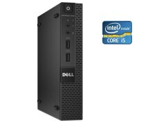 Неттоп Dell OptiPlex 3020 Micro USFF / Intel Core i5-4570T (2 (4) ядра по 2.9 - 3.6 GHz) / 16 GB DDR3 / 1000 GB SSD / Intel HD Graphics 4600