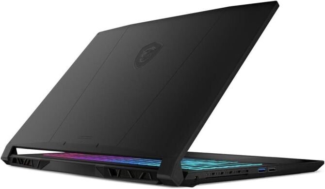 Ігровий ноутбук MSI Katana A15 AI / 15.6" (1920x1080) IPS / AMD Ryzen 9 8945HS (8 (16) ядер по 4.0 &ndash; 5.2 GHz) / 16 GB DDR5 / 1000 GB SSD M.2 / nVidia GeForce RTX 4070, 8 GB GDDR6, 128-bit / WebCam / Win 11