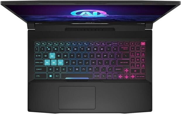 Ігровий ноутбук MSI Katana A15 AI / 15.6" (1920x1080) IPS / AMD Ryzen 9 8945HS (8 (16) ядер по 4.0 &ndash; 5.2 GHz) / 16 GB DDR5 / 1000 GB SSD M.2 / nVidia GeForce RTX 4070, 8 GB GDDR6, 128-bit / WebCam / Win 11