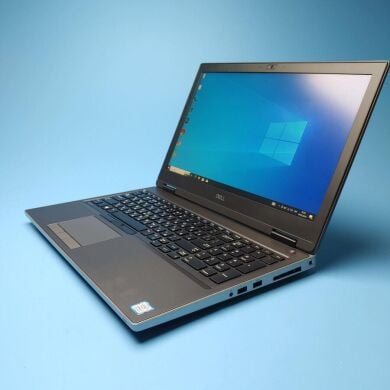 Мобильная рабочая станция Dell Precision 7540 / 15.6" (1920x1080) IPS / Intel Core i7-9750H (6 (12) ядер по 2.6 - 4.5 GHz) / 16 GB DDR4 / 480 GB SSD / nVidia Quadro T1000, 4 GB GDDR6, 128-bit / WebCam / Win 10 Pro