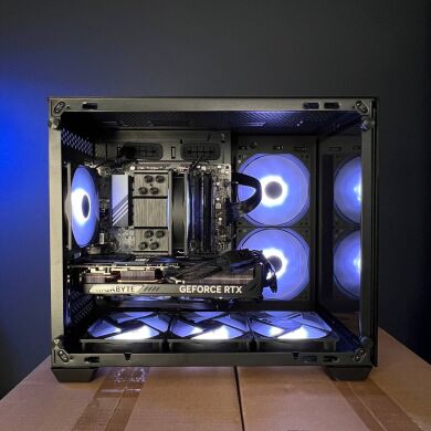Сборка под заказ: новый игровой ПК AeroCool Dryft Mini Tower / AMD Ryzen 5 7500F (6 (12) ядер по 3.7 - 5.0 GHz) / 32 GB DDR5 / 2000 GB SSD M.2 / nVidia GeForce RTX 5070, 12 GB GDDR7, 192-bit / 750W