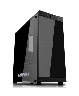 Gamemax Polaris Black RGB MT / AMD Ryzen™ 5 2600 (6 (12) ядер по 3.4 - 3.9 GHz) / 8 GB DDR4 / 120 GB SSD+1000 GB HDD / AMD Radeon™ RX 580 (8GB GDDR5 256 bit) / 600 W