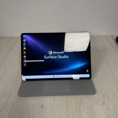 Игровой ноутбук-трансформер Microsoft SurFace Laptop Studio / 14.3" (2400x1600) IPS Touch / Intel Core i7-11370H (4 (8) ядра по 3.3 - 4.8 GHz) / 32 GB DDR4 / 1000 GB SSD / nVidia GeForce RTX 3050 Ti, 4 GB GDDR6, 128-bit / WebCam Игровой ноутбук-трансформер Microsoft SurFace Laptop Studio / 14.3" (2400x1600) IPS Touch / Intel Core i7-11370H (4 (8) ядра по 3.3 - 4.8 GHz) / 32 GB DDR4 / 1000 GB SSD / nVidia GeForce RTX 3050 Ti, 4 GB GDDR6, 128-bit / WebCam