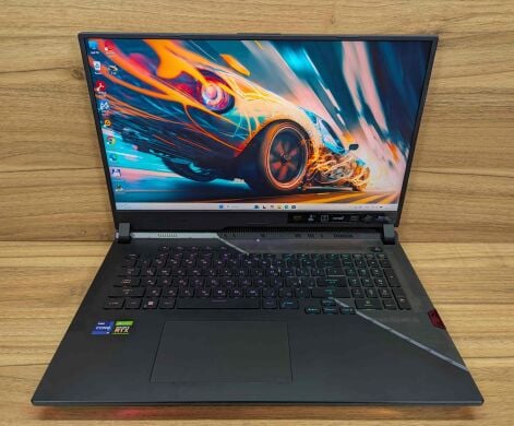 Игровой ноутбук Asus ROG Strix G733ZW / 17.3" (2560x1440) IPS / Intel Core i9-12900H (14 (20) ядер по 3.8 - 5.0 GHz) / 32 GB DDR5 / 1000 GB SSD / nVidia GeForce RTX 3070 Ti, 8 GB GDDR6X, 256-bit / HDMI / Windows 11
