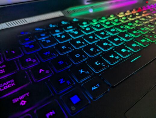 Игровой ноутбук Asus ROG Strix G733ZW / 17.3" (2560x1440) IPS / Intel Core i9-12900H (14 (20) ядер по 3.8 - 5.0 GHz) / 32 GB DDR5 / 1000 GB SSD / nVidia GeForce RTX 3070 Ti, 8 GB GDDR6X, 256-bit / HDMI / Windows 11