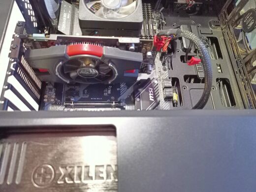 Ігровий ПК DeepCool Matrexx 55 V3 Tower / AMD Ryzen 5 1600 (6 (12) ядер по 3.2 - 3.6 GHz) / 32 GB DDR4 / 256 GB SSD + 1000 GB HDD / nVidia GeForce GTS 450, 1 GB GDDR5, 128-bit / 1200W Ігровий ПК DeepCool Matrexx 55 V3 Tower / AMD Ryzen 5 1600 (6 (12) ядер по 3.2 - 3.6 GHz) / 32 GB DDR4 / 256 GB SSD + 1000 GB HDD / nVidia GeForce GTS 450, 1 GB GDDR5, 128-bit / 1200W