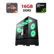Игровой ПК STALKER Vista MB Black Tower / AMD Ryzen 5 8400F (6 (12) ядер по 4.2 – 4.7 GHz) / 16 GB DDR5 / 960 GB SSD / nVidia GeForce RTX 5060, 8 GB GDDR7, 128-bit