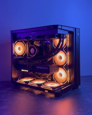 Ігровий ПК Tower / Intel Core i9-14900K (24 (32) ядра по 3.2 - 6.0 GHz) / 32 GB DDR5 / 2000 GB SSD / nVidia GeForce RTX 5080, 16 GB GDDR7, 256-bit / 850W + Кабель живлення