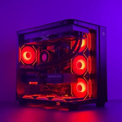 Ігровий ПК Tower / Intel Core i9-14900K (24 (32) ядра по 3.2 - 6.0 GHz) / 32 GB DDR5 / 2000 GB SSD / nVidia GeForce RTX 5080, 16 GB GDDR7, 256-bit / 850W + Кабель живлення