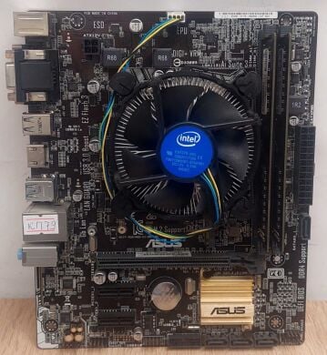 Комплект: материнская плата Asus H110M-A/M.2 / Intel Core i7-6700 (4 (8) ядра по 3.4 - 4.0 GHz) / 16 GB DDR4 / Intel HD Graphics 530 / Socket LGA1151 / Кулер