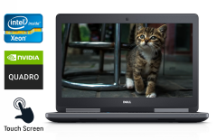 Мобільна робоча станція Dell Precision 7510 / 15.6" (1920x1080) IPS Touch / Intel Core i5-6300HQ (4 ядра по 2.3 - 3.2 GHz) / 16 GB DDR4 / 512 GB SSD / nVidia Quadro M2000M, 4 GB GDDR5, 128-bit / WebCam