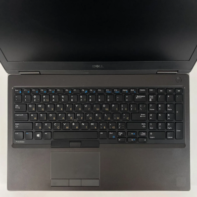 Мобильная рабочая станция Dell Precision 7530 / 15.6" (1920x1080) IPS / Intel Core i7-8750H (6 (12) ядер по 2.2 - 4.1 GHz) / 16 GB DDR4 / 512 GB SSD / nVidia Quadro P3200, 6 GB GDDR5, 192-bit / WebCam / HDMI