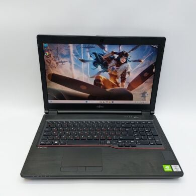 Мобільна робоча станція Fujitsu Celsius H7510 / 15.6" (1920x1080) IPS / Intel Core i7-10850H (6 (12) ядер по 2.7 - 5.1 GHz) / 32 GB DDR4 / 512 GB SSD / nVidia Quadro T1000, 4 GB GDDR6, 128-bit / WebCam / HDMI
