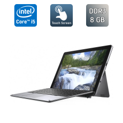 Нетбук-трансформер Dell Latitude 7210 / 12.3" (1920x1080) IPS Touch / Intel Core i5-10310U (4 (8) ядра по 1.7 - 4.4 GHz) / 8 GB DDR3 / 256 GB SSD / Intel UHD Graphics / WebCam
