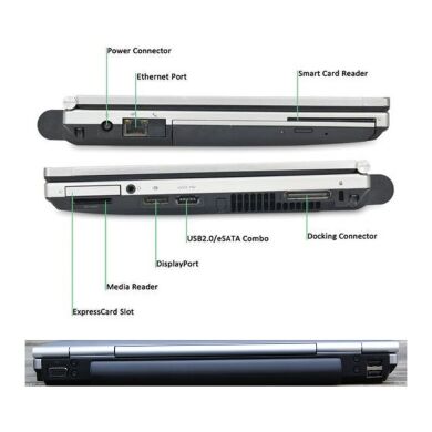 Ноутбук HP EliteBook 2560p / 12.5" (1366x768) TN LED / Intel Core i5-2410M (2 (4) ядра по 2.3 - 2.9 GHz) / 4 GB DDR3 / 500 GB HDD / WebCam / DVD-RW / eSATA / DP
