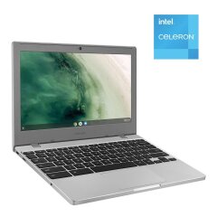 Нетбук Samsung ChromeBook XE310XBA / 11.6" (1366x768) TN / Intel Celeron N4020 (2 ядра по 1.1 - 2.8 GHz) / 4 GB DDR4 / 32 GB eMMC / Intel UHD Graphics 600 / WebCam / ChromeOS 