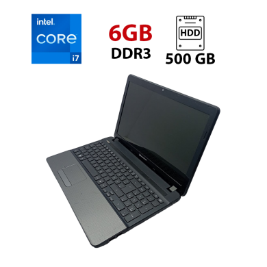Ноутбук Acer Pakard TS11 / 15.6" (1366x768) TN / Intel Core i7-2630QM (4 (8) ядра по 2.0 - 2.9 GHz) / 6 GB DDR3 / 500 GB HDD / nVidia GeForce GT 630M, 1 GB GDDR3, 64-bit / WebCam