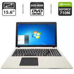 Ноутбук Asus R513C / 15.6" (1366x768) TN / Intel Pentium 2117U (2 ядра по 1.8 GHz) / 6 GB DDR3 / 500 GB HDD / nVidia GeForce 710M, 1 GB GDDR3, 64-bit / WebCam / DVD-ROM