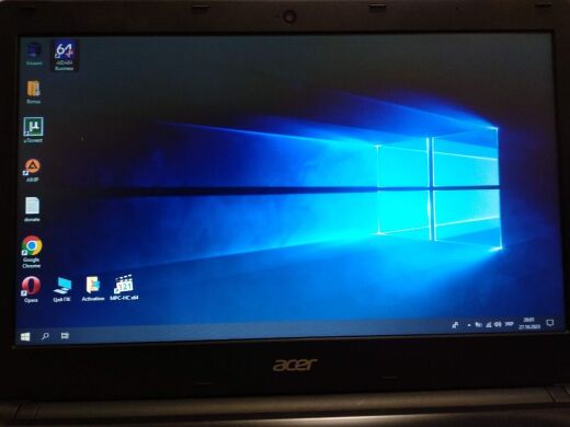 Ноутбук Б-класс Acer TravelMate P245-M / 14" (1366x768) TN / Intel Core i3-4010U (2 (4) ядра по 1.7 GHz) / 4 GB DDR3 / 120 GB SSD / Intel HD Graphics 4400 / WebCam / DVD-ROM / HDMI / АКБ не держит Ноутбук Б-класс Acer TravelMate P245-M / 14" (1366x768) TN / Intel Core i3-4010U (2 (4) ядра по 1.7 GHz) / 4 GB DDR3 / 120 GB SSD / Intel HD Graphics 4400 / WebCam / DVD-ROM / HDMI / АКБ не держит