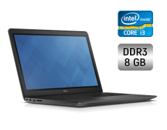 Ноутбук Б-клас Dell Latitude 3550 / 15.6" (1366x768) TN / Intel Core i3-4005 (2 (4) ядра по 1.7 GHz) / 8 GB DDR3 / 256 GB SSD / Intel HD Graphics 4400 / WebCam / HDMI