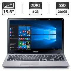 Ноутбук Б-класс Samsung NP370R / 15.6" (1366x768) TN / Intel Core i5-3210M (2 (4) ядра по 2.5 - 3.1 GHz) / 8 GB DDR3 / 256 GB SSD / AMD Radeon HD 8650M, 2 GB GDDR5, 64-bit / WebCam / VGA